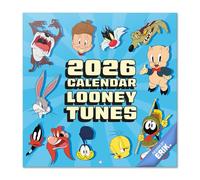 Grupo Erik - Calendrier Mural 2026 Looney Tunes | Calendrier Mensuel 2026-30x60cm - De Janvier à Décembre