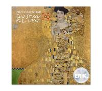 Grupo Erik | Calendrier 2027 Mural Gustav Klimt, Calendrier 2027 Art | Calendrier Mensuel 2027 - De Janvier à Décembre 2027 - 30 x 60 cm - Grandes Cases