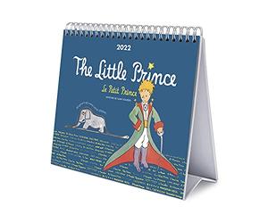 Grupo Erik - Calendrier de Bureau 2022 Le Petit Prince - 12 Mois | De Janvier à Décembre 2022 | 20x18x6,5 cm, 6 langues, Certifié FSC