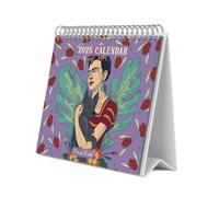 Grupo Erik - Calendrier de Bureau 2025 Frida Kahlo | Calendrier Mensuel 18x20cm - De Janvier 2025 à Décembre 2025
