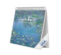 Grupo Erik - Calendrier de Bureau 2026 Monet - Calendrier 2026 Mensuel │ Idee Cadeau │ De Janvier à Décembre : Espace pour notes et Illustrations décoratives Art (17x20 cm)