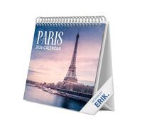 Grupo Erik - Calendrier de Bureau 2026 Paris | Calendrier Mensuel 17x20cm - De Janvier à Décembre 2026