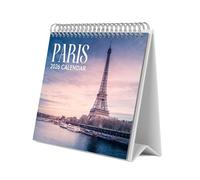 Grupo Erik - Calendrier de Bureau 2026 Paris | Calendrier Mensuel 17x20cm - De Janvier à Décembre 2026