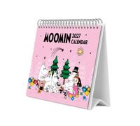 Grupo Erik | Calendrier de Bureau 2027 Moomins, Calendrier à Poser Kawaii | Calendrier Mensuel, Janvier 2027 à Décembre 2027 | Calendrier de Bureau 2027 19,5 x 16,5 cm - 2 Formats