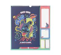 Grupo Erik - Calendrier Disney, Stitch - de Septembre 2025 à Décembre 2026 | Planificateur Mensuel 16 mois, Calendrier Familial 2025 2026 avec Crochet