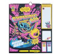 Grupo Erik - Calendrier Familial 2024 2025 Disney, Stitch - de Septembre 2024 à Décembre 2025 | Planificateur Familial Mensuel avec Crochet