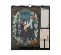 Grupo Erik - Calendrier Harry Potter - de Septembre 2025 à Décembre 2026 | Planificateur Mensuel 16 mois, Calendrier Familial 2025 2026 avec Crochet