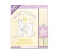 Grupo Erik - Calendrier Magnetique Frigo Moomin - de Septembre 2025 à Décembre 2026 | Planificateur Mensuel 16 mois, Calendrier Familial 2025 2026