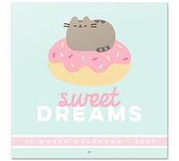 Grupo Erik Calendrier Mural 2021 Pusheen Foodie Collection | 12 Mois, 30x30 cm, 1 Poster Inclus CP21033
