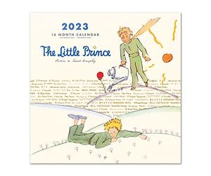 Grupo Erik - Calendrier Mural 2023 Le Petit Prince - 12 Mois, Janvier 2023 à Décembre 2023, 30 x 60 cm, Certifié FSC,en Français, Sous Licence Officielle