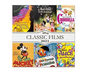 Grupo Erik - Calendrier Mural 2023 Les Classiques Disney - 12 MOIS | Janvier 2023 à Décembre 2023 | 30 x 60 cm, Certifié FSC,en Français, Sous Licence Officielle