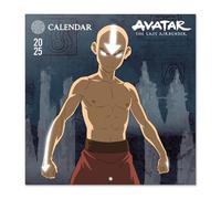 Grupo Erik - Calendrier Mural 2025 Avatar le Dernier Maître de l'Air | Calendrier Mensuel 30x60cm - De Janvier 2025 à Décembre 2025