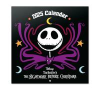 Grupo Erik - Calendrier Mural 2025 Disney, L'Étrange Noël de Mr Jack | Calendrier Mensuel 30x60cm - De Janvier 2025 à Décembre 2025