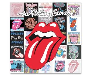 Grupo Erik - Calendrier Mural 2025 Rolling Stones | Calendrier Mensuel 30x60cm - De Janvier 2025 à Décembre 2025