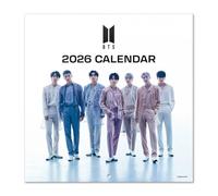 Grupo Erik - Calendrier Mural 2026 BTS | Calendrier Mensuel 2026-30x60cm - De Janvier à Décembre