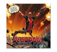 Grupo Erik - Calendrier Mural 2026 Deadpool | Calendrier Mensuel 2026-30x60cm - De Janvier à Décembre