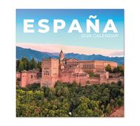 Grupo Erik - Calendrier Mural 2026 Espagne | Calendrier Mensuel 2026-30x60cm - De Janvier à Décembre