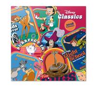 Grupo Erik - Calendrier Mural 2026 Les Classiques Disney | Calendrier Mensuel 2026-30x60cm - De Janvier à Décembre