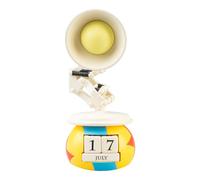 Grupo Erik - Calendrier perpétuel Disney Pixar 3D | Calendrier de bureau perpétuel pour enfants | Décoration de bureau pour fans | Cadeau Disney gadget Pixar | 8,6 x 19 x 8,9 cm