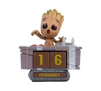 Groot - Calendrier Perpétuel 3d En Résine - '9,9x11,5x13,5cm