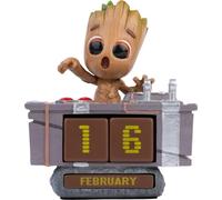Grupo Erik Calendrier perpétuel Marvel Groot Figure Death Button - Calendrier de bureau 3D