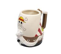 Grupo Erik - Chope à Bière One Piece, Merry, 750ml | Cadeau One Piece, Tasse Manga, Cadeau Geek