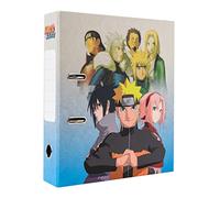 Grupo Erik - Classeur à Levier Naruto Shippuden | Classeur Rigide 2 Anneaux, Format 28 x 32 x 7 cm | Fournitures Scolaires, Organiseurs, Fournitures de Bureau CAC0033