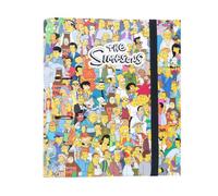 Grupo Erik - Classeur A4 2 Anneaux Les Simpson, Couverture Rigide 32 x 27 cm | Fourniture Scolaire, Fournitures de Bureau