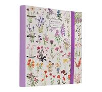 Grupo Erik - Classeur A4 4 Anneaux - Botanical Wild Flowers, Classeur Rigide 4 Anneaux, Format 27 x 32 cm, Fournitures Scolaire, Organiseurs, Fournitures de Bureau