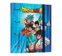Grupo Erik - Classeur A4 4 Anneaux - Dragon Ball | Classeur Rigide 4 Anneaux, Format 27 x 32 cm | Fournitures Scolaire, Organiseurs, Fournitures de Bureau