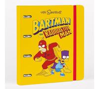 Grupo Erik - Classeur A4 4 Anneaux Les Simpson | Fournitures Scolaires