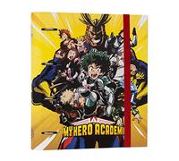 Grupo Erik - Classeur A4 4 Anneaux My Hero Academia, Classeur Rigide 4 Anneaux, Format 27 x 32 cm, Fournitures Scolaire, Organiseurs, Fournitures de Bureau CAT0113