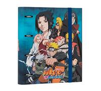 Grupo Erik - Classeur A4 4 Anneaux Naruto Shippuden | Classeur Rigide 4 Anneaux, Format 27 x 32 cm | Fournitures Scolaire, Organiseurs, Fournitures de Bureau