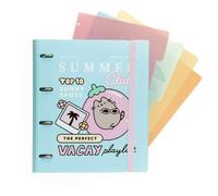 Grupo Erik | Classeur A4 Souple 4 Anneaux Pusheen | Cadeau Rentrée