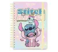 Grupo Erik - Disney - Agenda scolaire A5 hebdomadaire 2026/2027 Stitch & Angel
