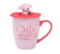 Grupo Erik Dobby Gifts Tasse en céramique avec couvercle Harry Potter 350 ml pour café, thé, cadeaux Harry Potter de moins de 11,3 kg