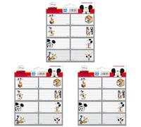 Grupo Erik Editores Étiquettes Scolaires - Disney Classic - 8x4cm (Lot de 3)