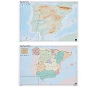 Grupo Erik Editores-Pack 10 cartes Mondes 32,4 x 22,5 cm