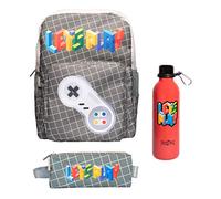 Grupo Erik: Erik - Pack Gameration| Bouteille Isotherme, Sac à Dos, Trousse | Idée Cadeau, Rentrée Scolaire