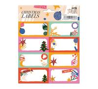 Grupo Erik Étiquettes de Noël « Happy Holidays » | Étiquettes autocollantes | Étiquettes autocollantes | Étiquettes cadeaux | Autocollants scolaires | Étiquettes scolaires