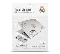 Grupo Erik - Gadget Decals Real Madrid | Lot de 44 Autocollants | Stickers pour Ordinateur Portable, Smartphone, Tablette, Console