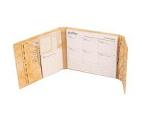 Grupo Erik Harry Potter Agenda hebdomadaire et notes adhésives | 5 blocs-notes de différentes tailles et enveloppe | Jolies notes adhésives | Cadeaux Harry Potter | Papeterie Harry Potter |