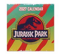 Grupo Erik Jurassic Park Calendrier 2027 Mural - 2027 30x30cm
