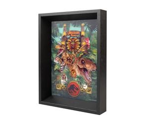 Grupo Erik Jurassic Park Impression lenticulaire encadrée | Art mural encadré, impressions pour murs encadrés, art mural encadré pour salon, affiches murales | Cadeaux Jurassic Park Merchandising