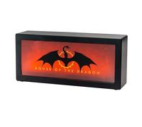 Grupo Erik Lampe Game of Thrones inspirée de House of the Dragon | Lampe décorative officielle | Cadeau pour fans de GOT et George R. R. Martin