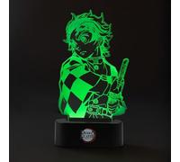 Grupo Erik - Lampe Manga Demon Slayer | Déco Gamer, Idée Cadeau Anime, Objet Gaming, Cadeau Geek, Lampe de Chevet Manga