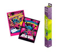 Mini-affiche - ERIK EDITORES - Disney Stitch - 38 x 52 cm - Lot de 2 - Décoration murale