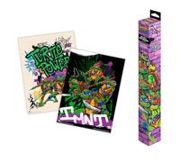Grupo Erik - Lot 2 Mini Posters 52x38cm Tales of the Teenage Mutant Ninja Turtles | Deco Maison, Decoration Murale, Affiche Décorative