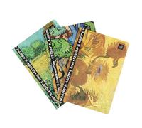 Grupo Erik - Lot de 3 Cahiers Van Gogh | Carnet de Notes A5, Carnet de Voyage, Cahier de Notes