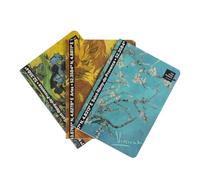 Grupo Erik - Lot de 3 Carnets Van Gogh Carnet de Notes A6, Cahier de Notes